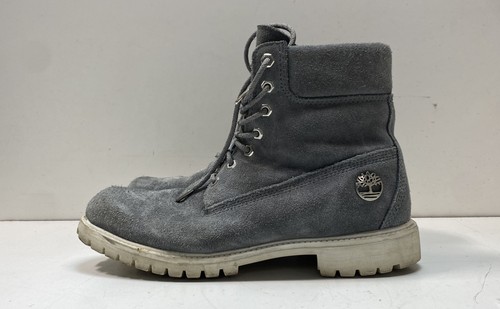 Timberland roll top grey - roll, suede