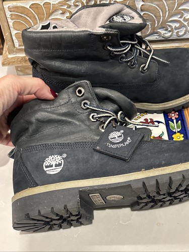 Vintage timberland boots - boots, navy